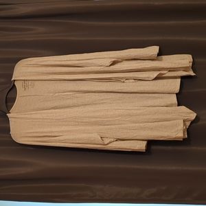 Cream open front cardigan, Torrid, size 6